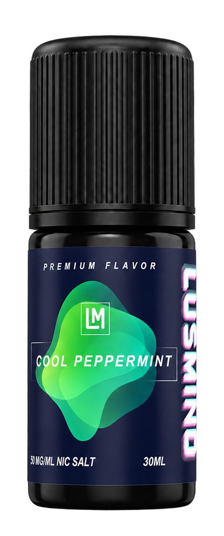 Lusmind Cool Peppermint e-liquid bottle