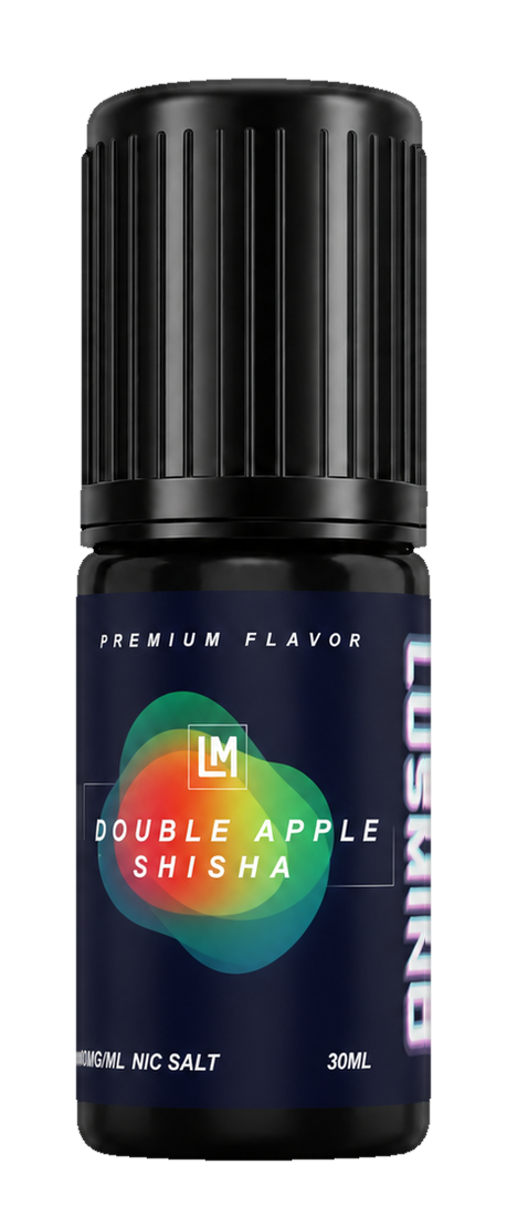 Lusmind Double Apple Shisha e-liquid bottle