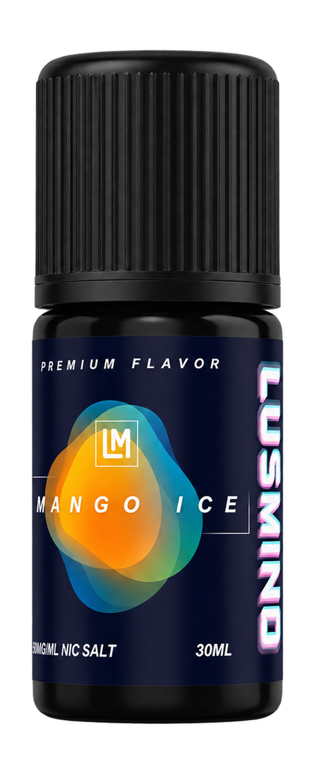 Lusmind Mango Ice e-liquid bottle